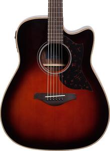 Акустическая гитара Yamaha A1R A Series Acoustic-Electric Guitar, Tobacco Brown Sunburst