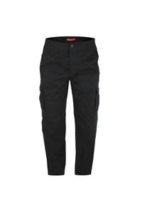 Robert-D555 Брюки карго из персикового и стираного хлопка Duke Clothing, черный