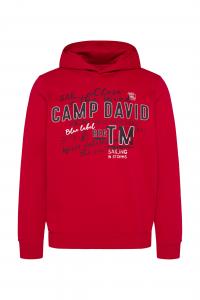 CAMP DAVID Свитшот в красном цвете