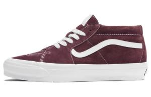 Кроссовки Sk8  Premium -Mid 83 'Port Royale Burgundy' Vans, красный/белый