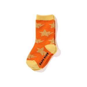 Низкие носки унисекс 1 упаковка A BATHING APE, оранжевый