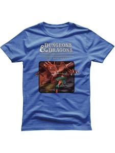 Dungeons And Dragons Футболка "D&D Set 1 - Basic Rules T-Shirt" синего цвета