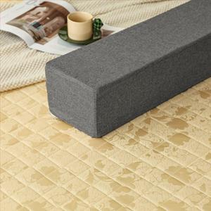 BOMATY Подушка для зазора у изголовья кровати прямоугольная моющаяся Dark Gray