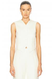 Мохеровый жилет BODE, слоновая кость