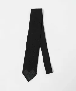 Галстук Garza Solid United Arrows, цвет Black