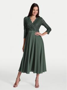 Коктейльное платье regular fit 5AE29100 Swing, зеленый