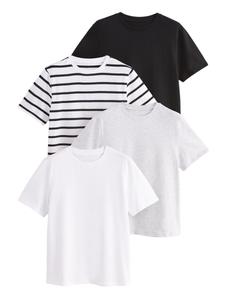 Рубашка The Set, цвет mottled grey/Black/White