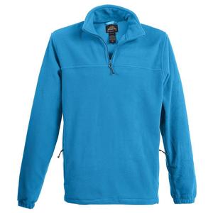 Мужская флисовая куртка Gioberti с молнией на половину длины, цвет Turquoise