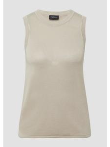 s.Oliver Вязаный жилет цвета 8061_бежевый