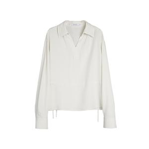 ELLE Рубашка Women's Ecru Lapel Moderate