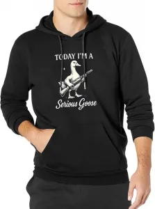 Толстовка I'M A Serious Goose с капюшоном, классическая, с карманом