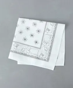 Носовой платок в виде колокольчика United Arrows, цвет White