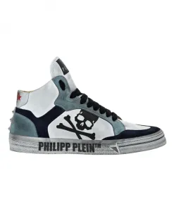 Высокие кроссовки Retrokickz Philipp Plein, синий