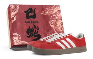 Adidas Neo Кроссовки для скейтбординга VL Court Lifestyle, износостойкие, балансирующие, низкие, унисекс, красные