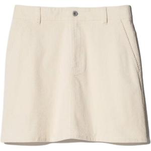 Комптойр де котонье Comptoir Des Cotonniers Collaboration FW25 повседневные короткие юбки женские UNIQLO, Ecru