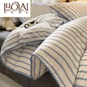 LUOLAI HOME Комплект постельного белья 120x200 см, простыня, пододеяльник, наволочки