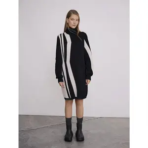 Платье Object Ray Roll, черный