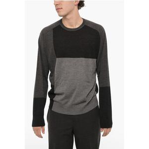 Двухцветный шерстяной свитер Neil Barrett, Bicolor