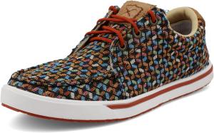 Ботинки Twisted X Men's 6" CellStretch Lacer Nano Safety Toe, Orange Multi