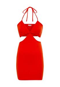 Платье Lscn By Lascana, красный