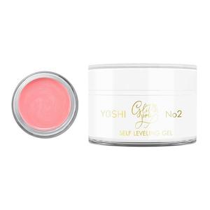 Самовыравнивающийся гель Yoshi Glitter Pro №2. 15 мл