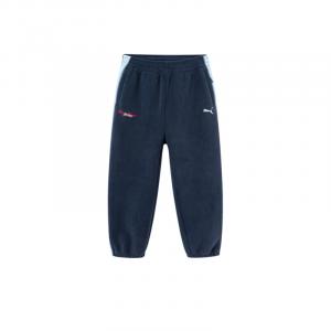 Детские вязаные спортивные штаны PUMA, синий