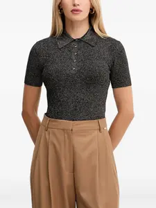 Рубашка поло с короткими рукавами Karl Lagerfeld, черный