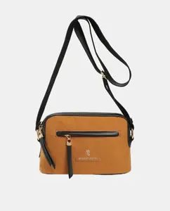 Небольшая нейлоновая сумка с застежкой-молнией Robert Pietri, горчичный