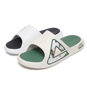 PEAK Сандалии-слайдеры Extreme National Creativity с противоскользящей амортизацией, мужские, черно-зеленые, разные цвета