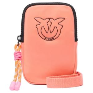 PINKO Нейлоновый чехол для телефона женский розовый