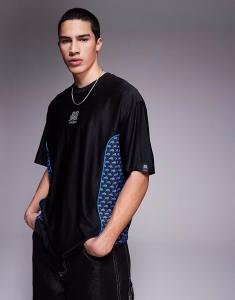 Футболка Hugo Red Bull Racing capsule Dinokey с центральным логотипом свободного кроя черного цвета