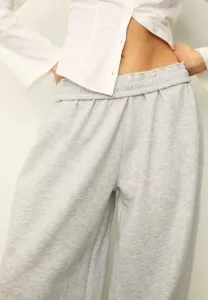 Спортивные штаны-джоггеры с воздушными шарами Stradivarius, Grey