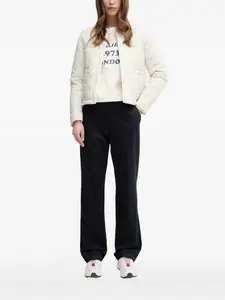 Стеганая куртка с узором в ромб Geox, белый