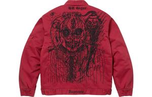 Куртка Supreme H.R. Giger Embroidered, черный