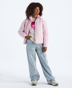 Двусторонняя куртка Shasta на молнии для девочек 6-16 лет The North Face, Pale Blossom