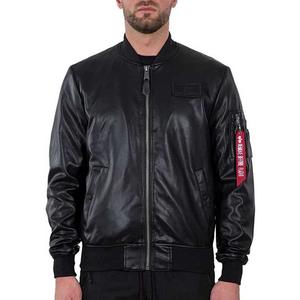 Куртка Alpha Industries MA-1 VF Vegan Leather, черный