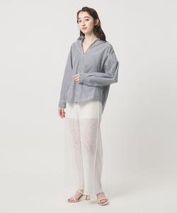 Полосатая рубашка TICCA Skipper United Arrows, цвет Navy