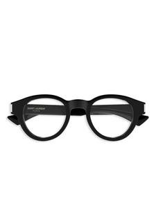 Saint Laurent Eyewear очки в круглой оправе, черный