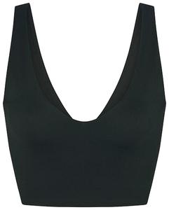 Бюстгальтер NikeSKIMS с V-образным вырезом и удлиненным поясом, матовый, синий