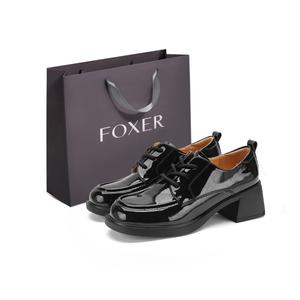 FOXER Повседневные однобортные туфли женские черные