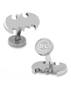 Запонки Бэтмена из нержавеющей стали Cufflinks Inc, Silver