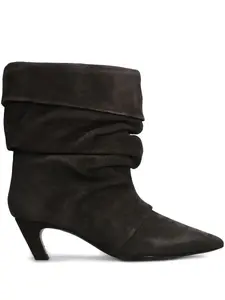 Ботинки на каблуке Ash, серый