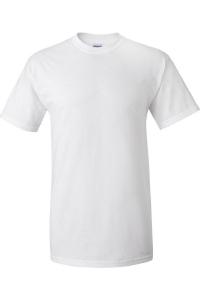 Футболка Gildan Mens Ultra Cotton с коротким рукавом, белый
