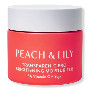 Transparen-C Pro осветляющий увлажняющий крем PEACH & LILY
