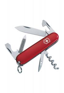 Нож карманный Спортсмен, ABS/Cellidor Victorinox, красный