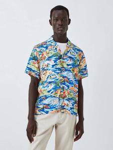 Повседневная поло с тропическим принтом и отложным воротником Regular Fit Ralph Lauren, Polo Surf scenic