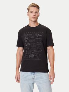 Футболка relaxed fit Archive Logos DM0DM21584 Tommy Jeans, чёрный