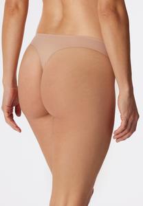 Стринги 3-PACK INVISIBLE SOFT Schiesser, светло-коричневый