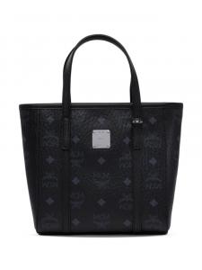 Кожаная сумка-тоут MCM, черный