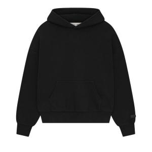 Худи Fear of God Essentials Classic Fit Fleece Hoodie, Jet Black